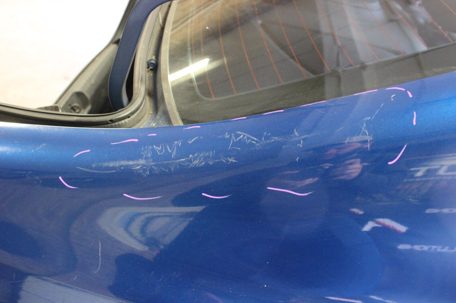 2006-2011 Honda Civic Sedan OE Left Right Rear Quarter Panel Cut