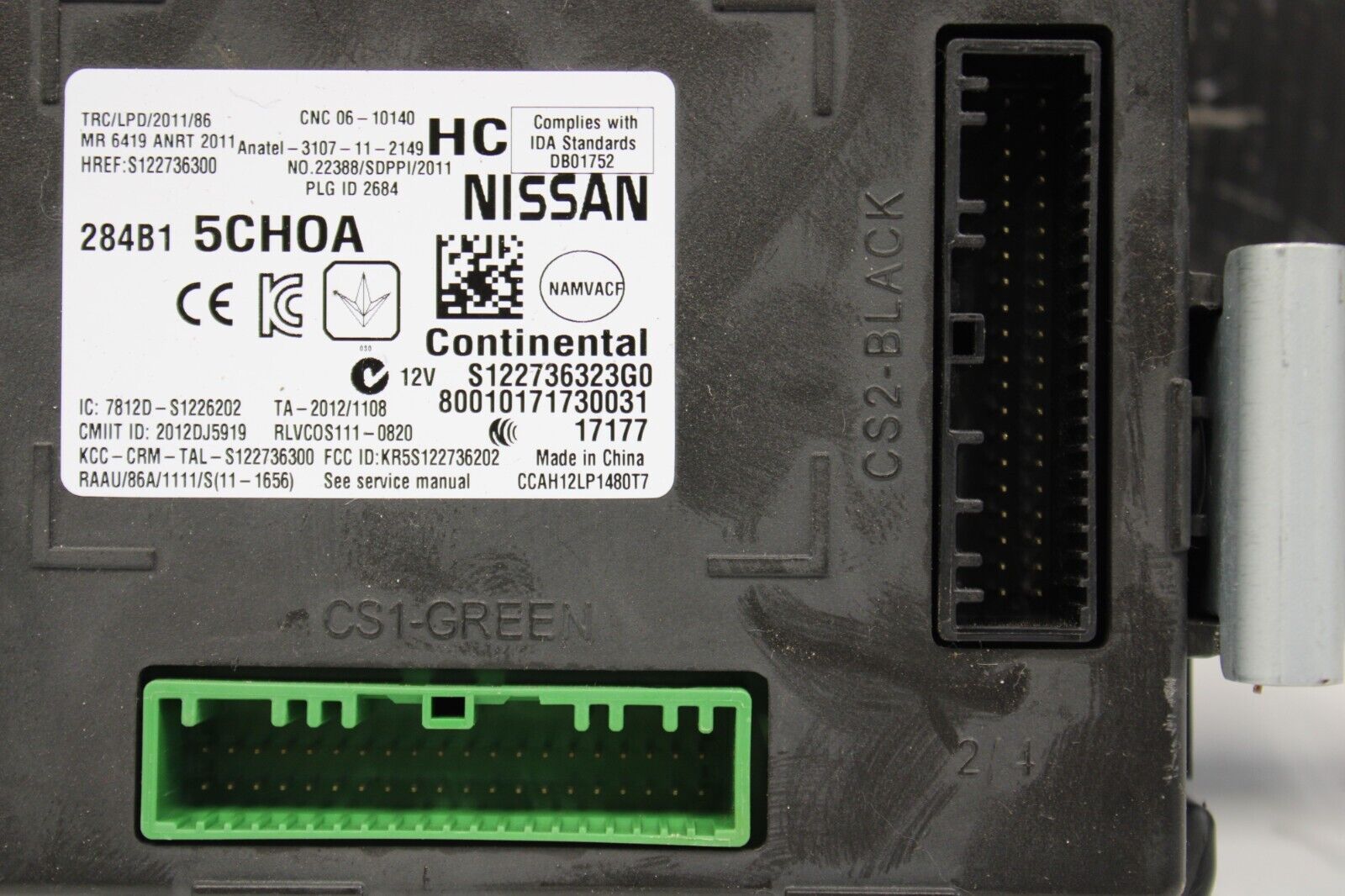 2018 INFINITI Q60 BCM Body Control Computer Module OEM 284B1 5CH0A