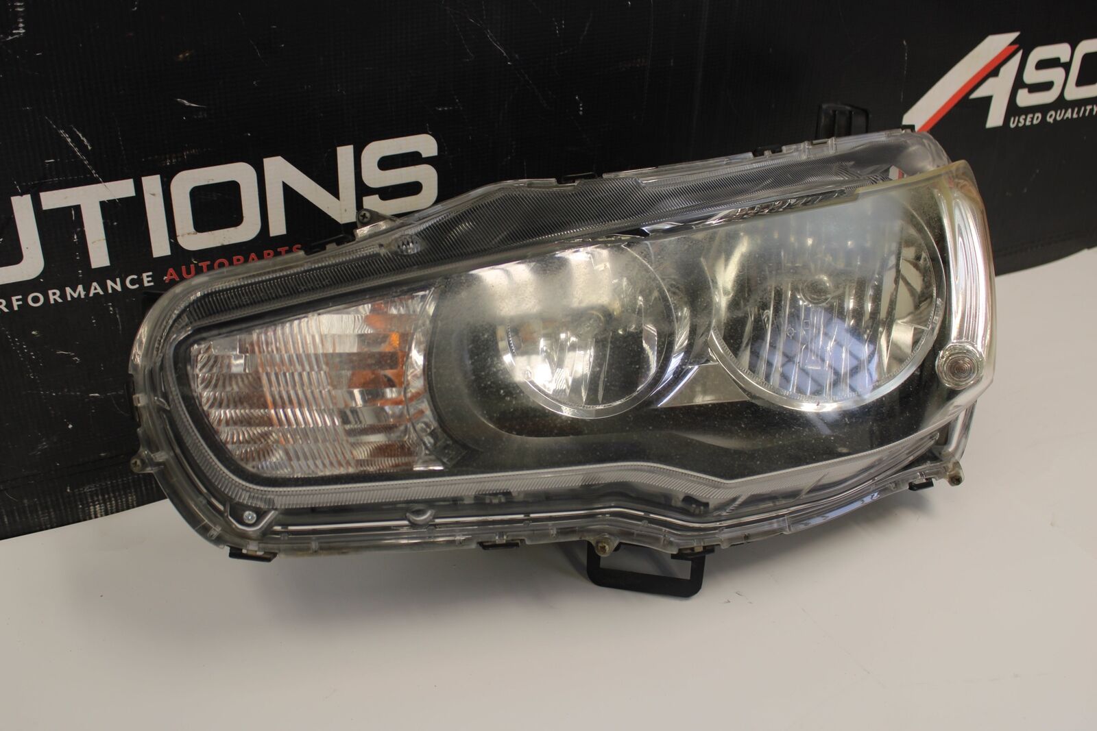 2008-2015 Mitsubishi Lancer Ralliart Left Driver Right Passenger Headlight NON H