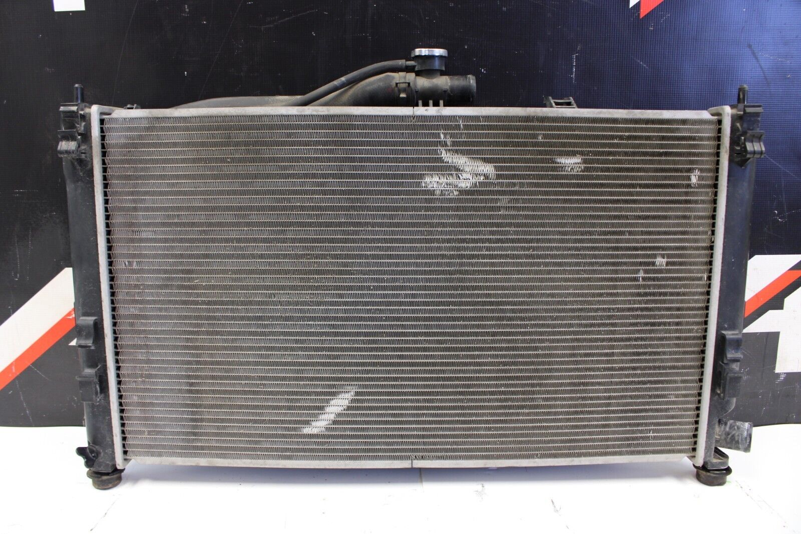 08 - 15 Mitsubishi Lancer Evo X MR Ralliart Radiator Condenser Fan Assembly OEM