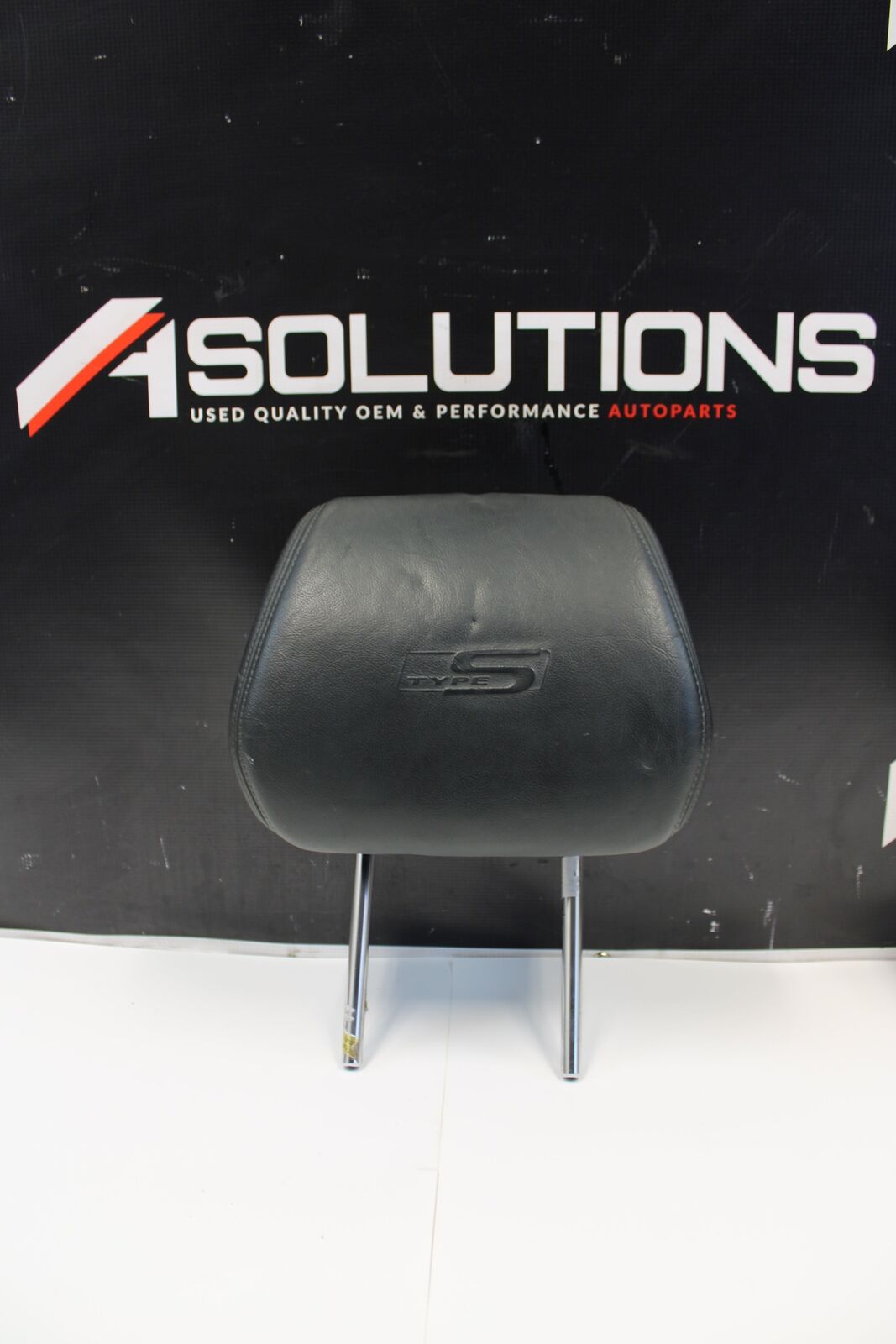 07 08 Acura TL Type S Front Head Rest Black Leather