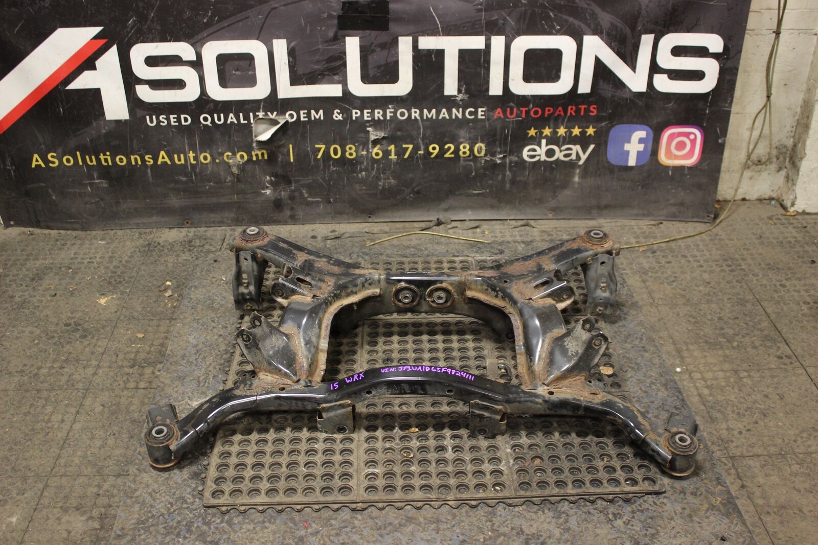 2015-2019 Subaru Impreza WRX OEM REAR DIFFERENTIAL SUBFRAME CROSSMEMBER