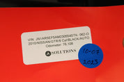 2010 NISSAN GT-R R35 PREMIUM VR38 3.8L OEM RH DASHBOARD GLOVE BOX