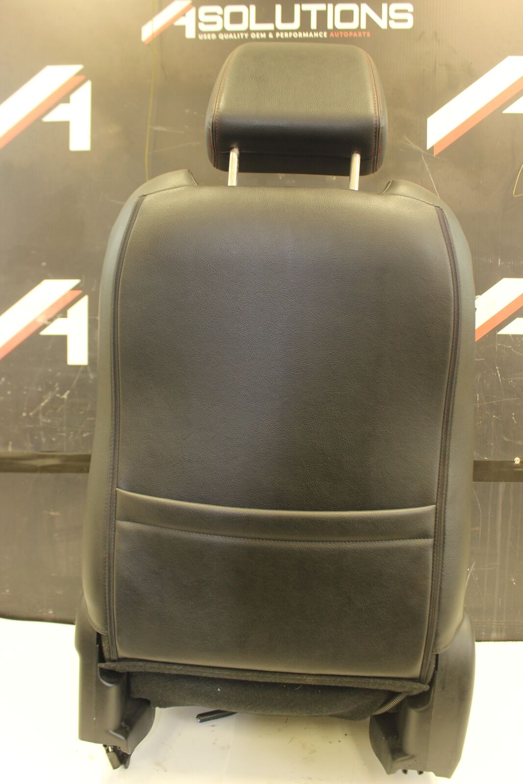 2010-2013 Mazdaspeed3 Front Right Passenger Bucket Seat Black Red Cloth/Leather