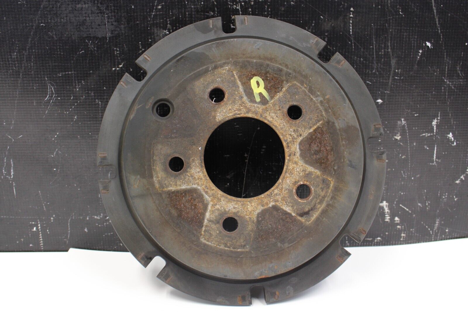 2010 NISSAN GT-R R35 PREMIUM VR38 3.8L OEM REAR BRAKE ROTOR TOP HAT
