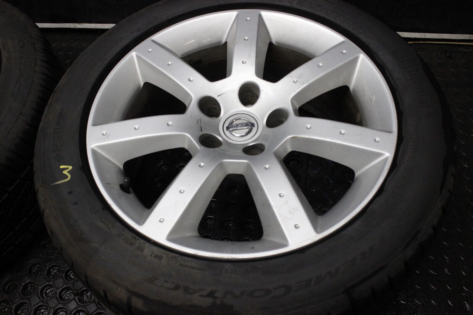 Nissan 350Z 2003 2004 2005 17" Factory OEM Wheel Rims 7 SPOKE