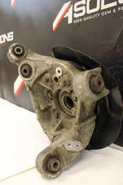 2009 Nissan GT-R R35 Rear LH Left Driver Knuckle Spindle Arm Knee Assembly OEM