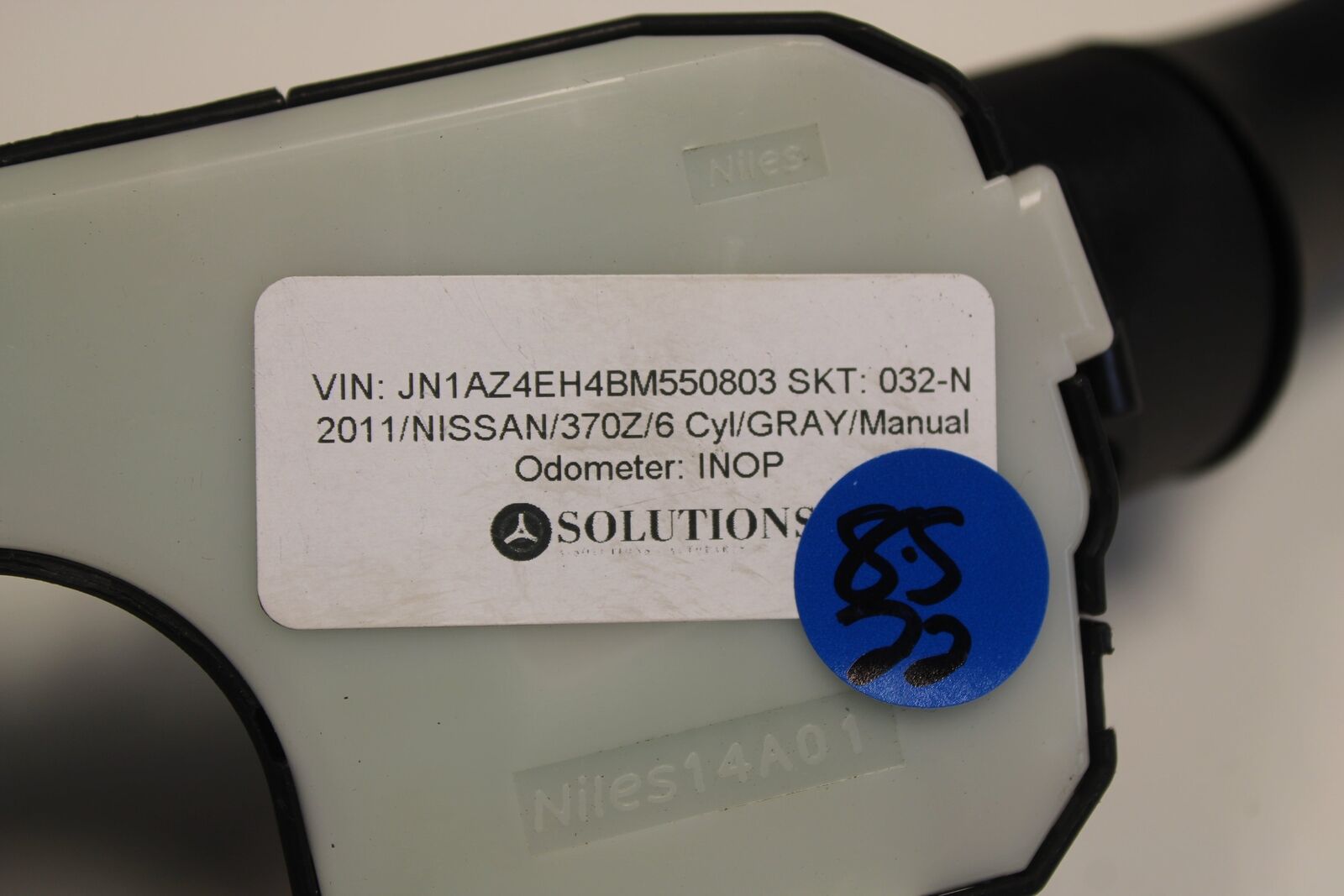 2009-2013 NISSAN 370Z STEERING WHEEL COLUMN HEADLIGHT WIPER CONTROL SWITCH OEM