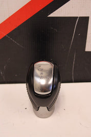 2009 2010 NISSAN GT-R GTR R35 VR38 OEM BLACK LEATHER CHROME SHIFT KNOB