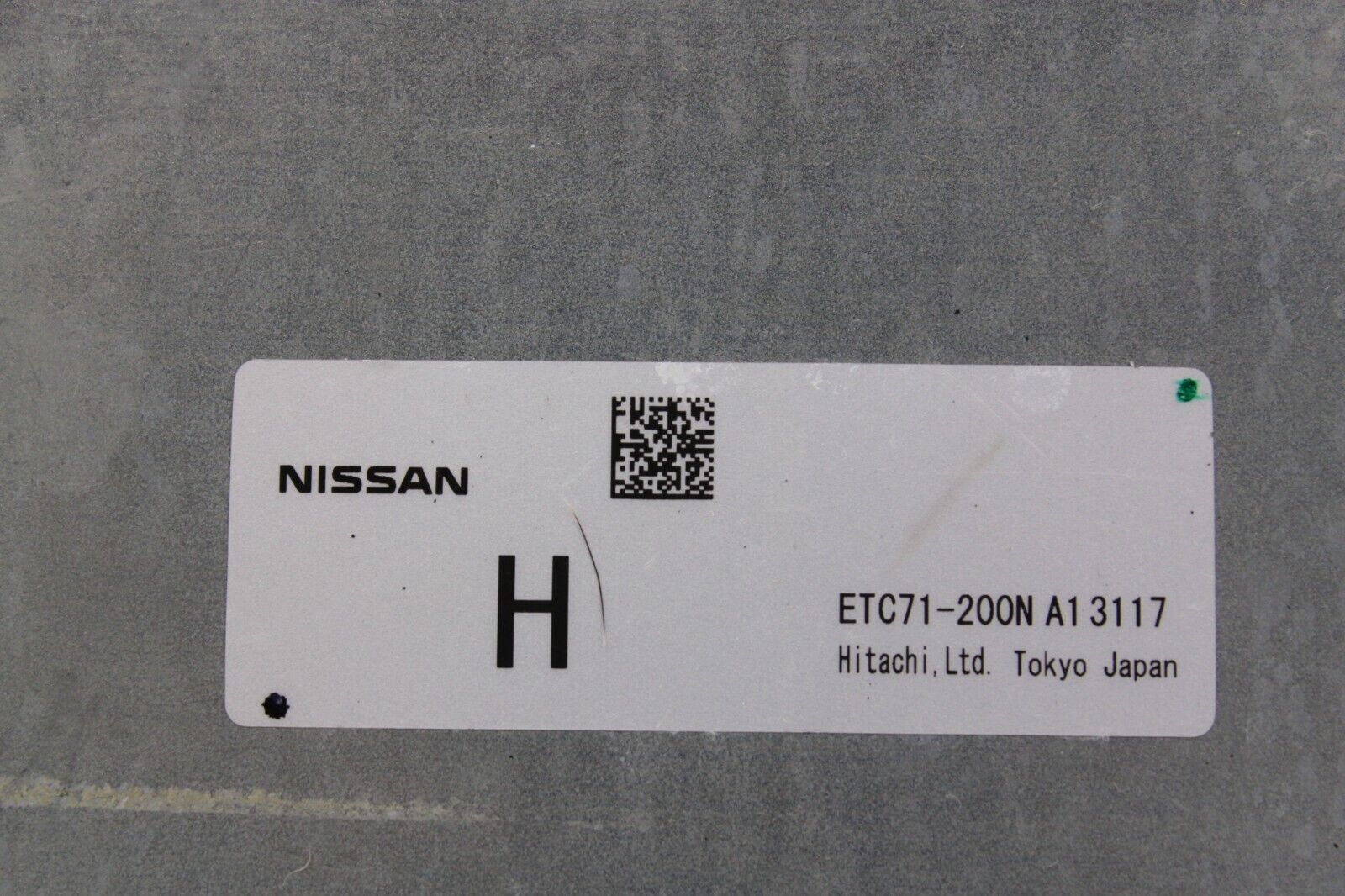 2014 NISSAN GT-R GTR R35 VR38 OEM TRANSMISSION GEARBOX CONTROL ECU ETC71-200N