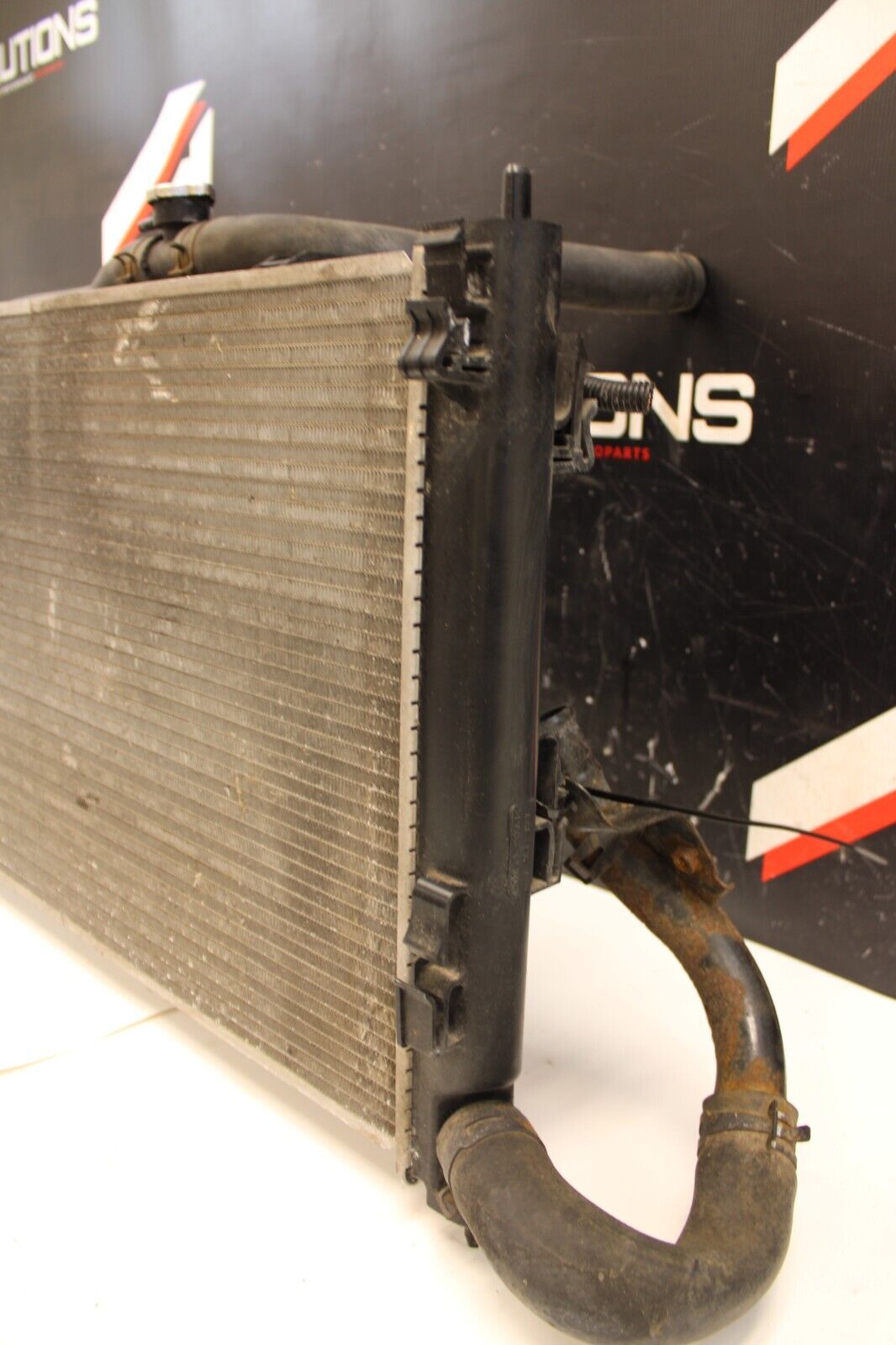 08 - 15 Mitsubishi Lancer Evo X MR Ralliart Radiator Condenser Fan Assembly OEM