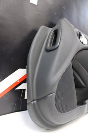 2012 NISSAN 370Z NISMO OEM DOOR PANELS SET TRIM PANEL BLACK W/ RED STITCHING
