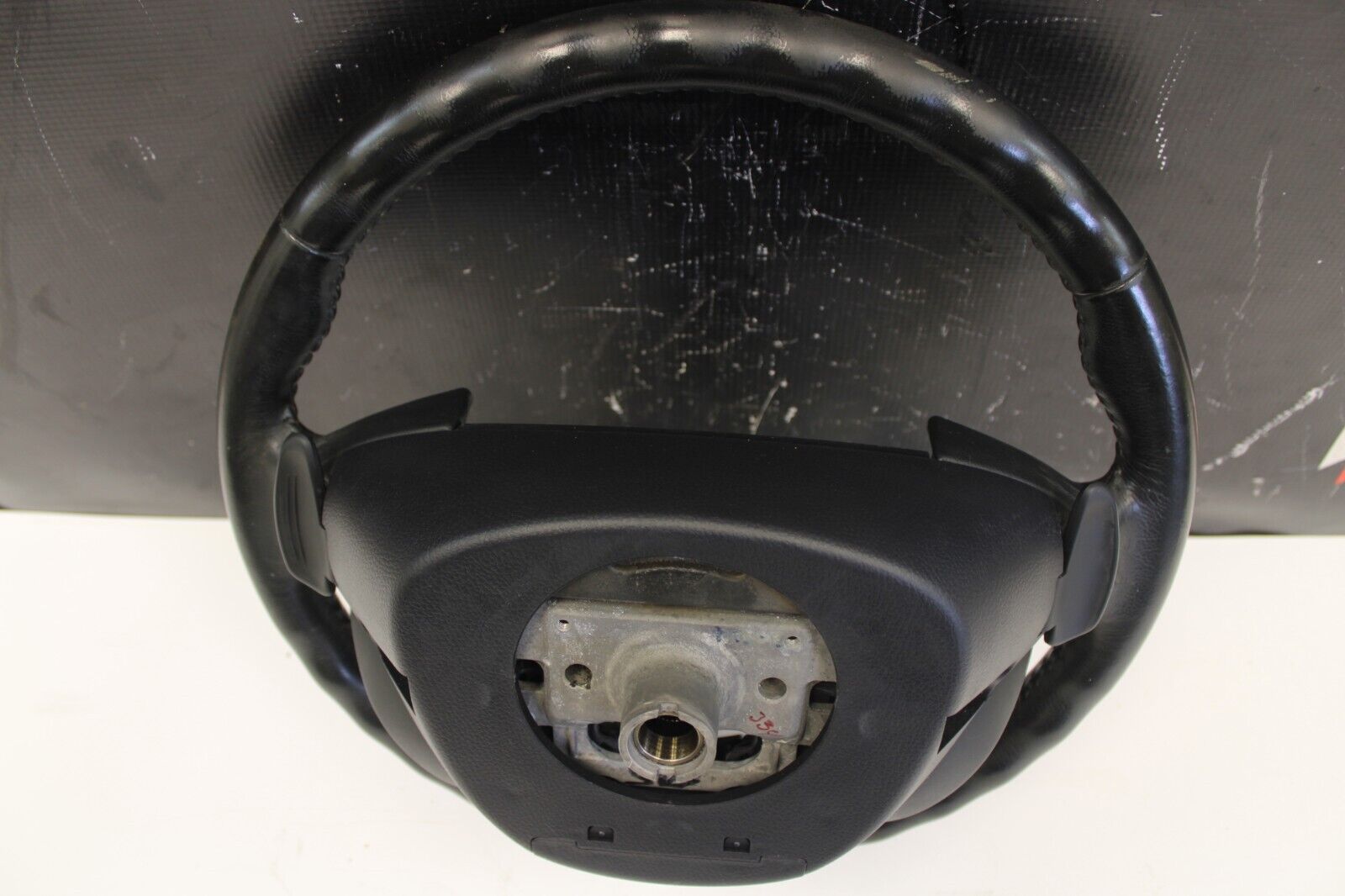 2007-2008 ACURA TL Type S Steering Wheel Black Leather OEM