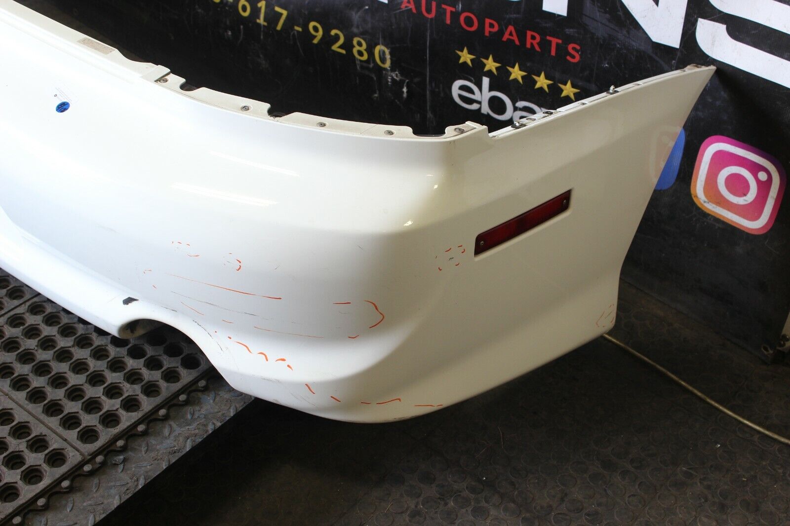 03-05 MITSUBISHI LANCER EVOLUTION 8 OEM REAR BUMPER COVER EVO8