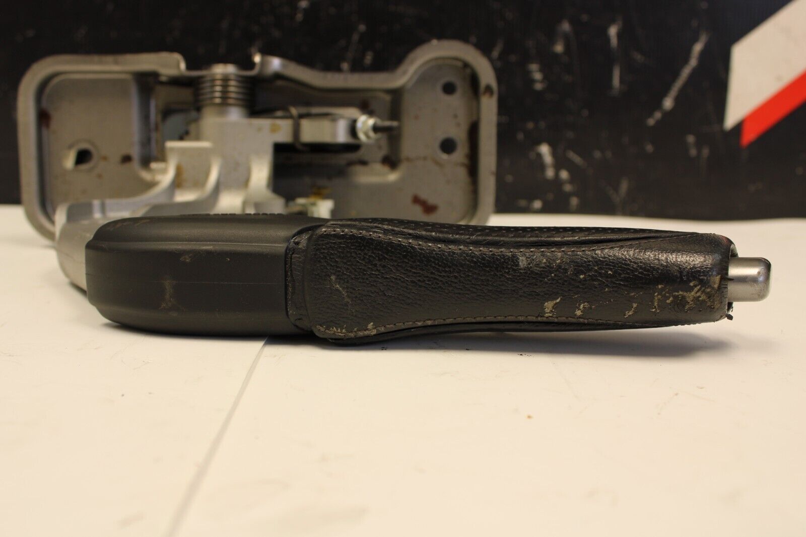 2009 Nissan R35 GT-R Interior Leather Handbrake Hand Brake Lever Parking Brake