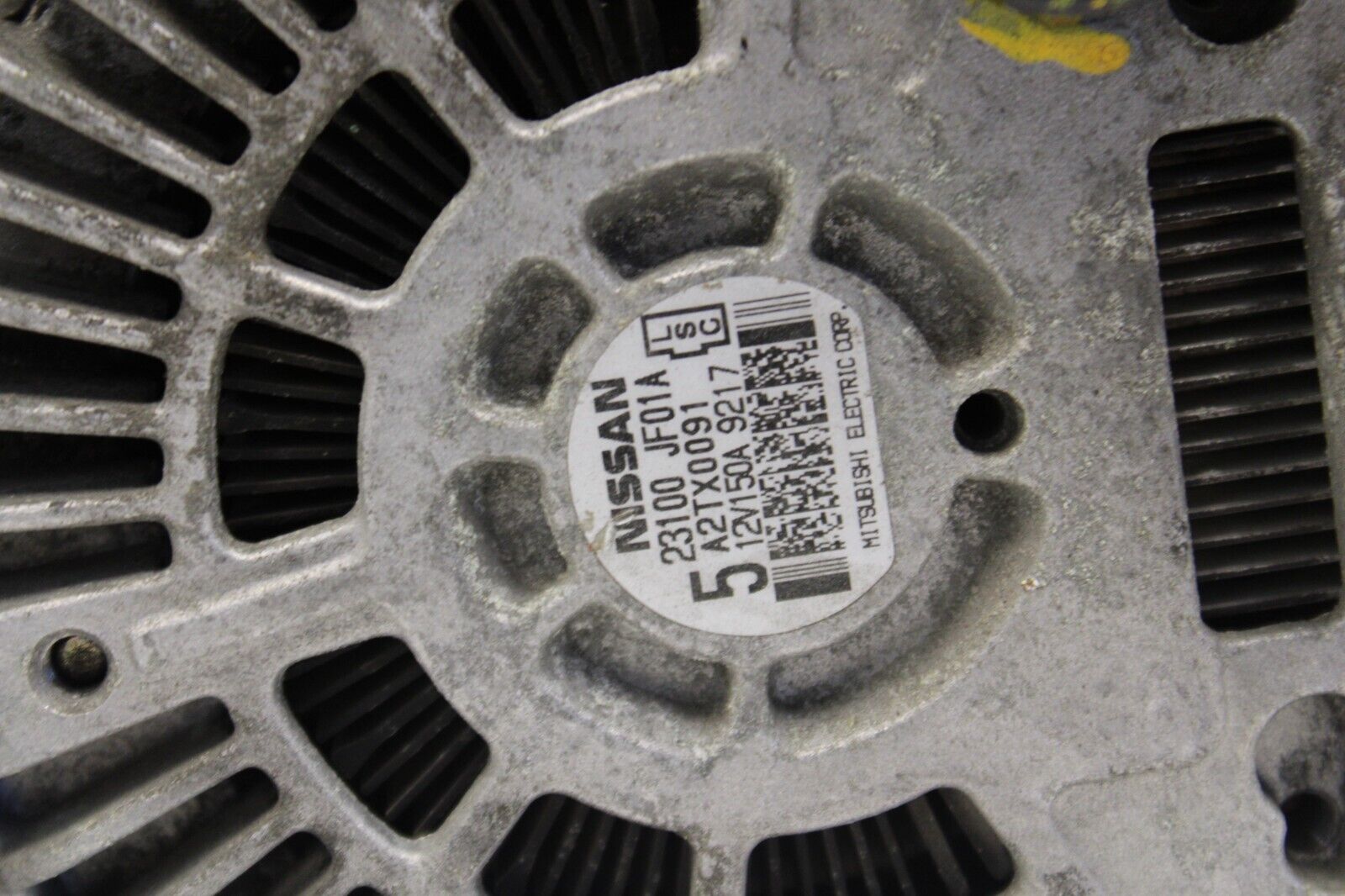 2010 NISSAN GTR R35 VR38 OEM ALTERNATOR TESTED
