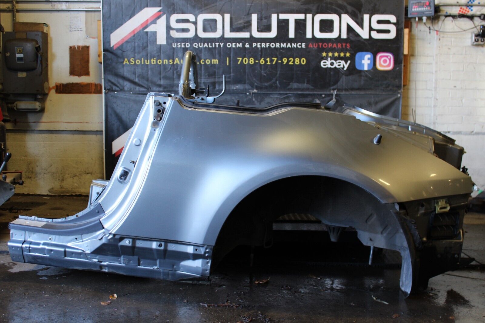 2003-2009 NISSAN 350Z CONVERTIBLE CONV DRIVER QUARTER PANEL CUT LH
