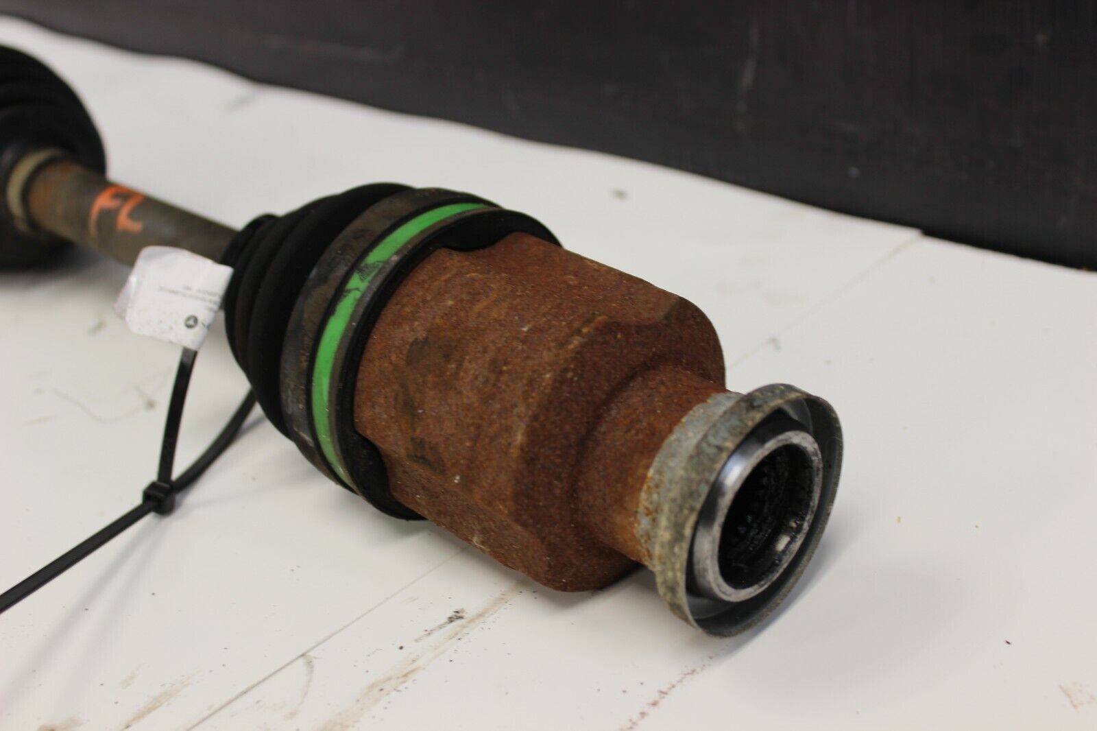 2014 MITSUBISHI LANCER RALLIART 4B11T OEM LH DRIVER FRONT AXLE SHAFT AXLE
