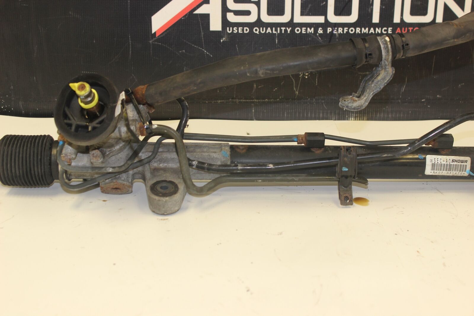 2008 ACURA TSX SEDAN K24A2 2.4L OEM MANUAL STEERING RACK & PINION