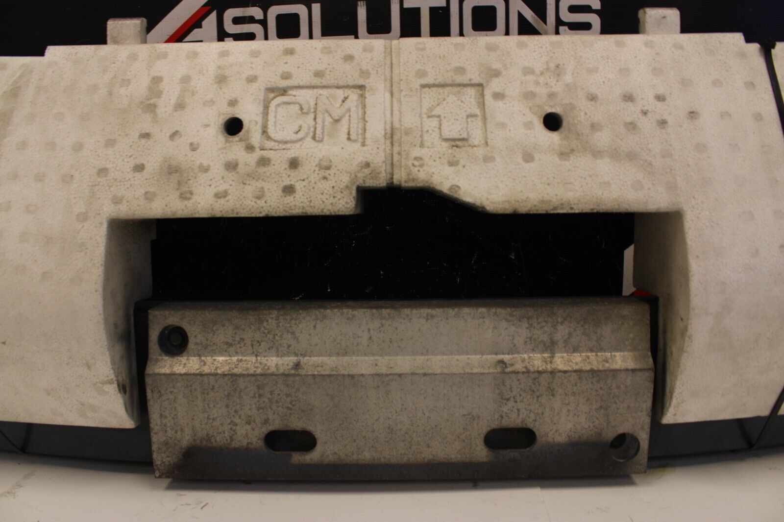 2003-2007 Infiniti G35 Coupe Rear Bumper Impact Crash Bar Aluminum With Foam OEM