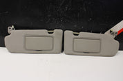 2009 NISSAN GTR GT-R R35 PREMIUM VR38 3.8L OEM LH + RH INTERIOR SUN VISORS SET