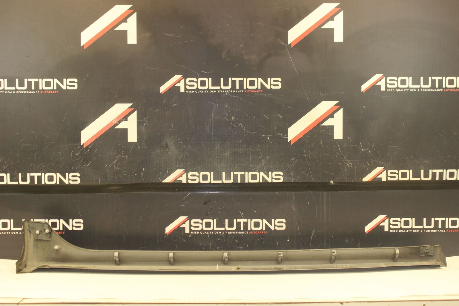 09-15 MITSUBISHI LANCER RALLIART OEM LH DRIVER EXTERIOR MOULDING SIDE SKIRT