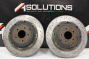 2010 NISSAN GT-R R35 PREMIUM VR38 3.8L OEM REAR BRAKE ROTOR