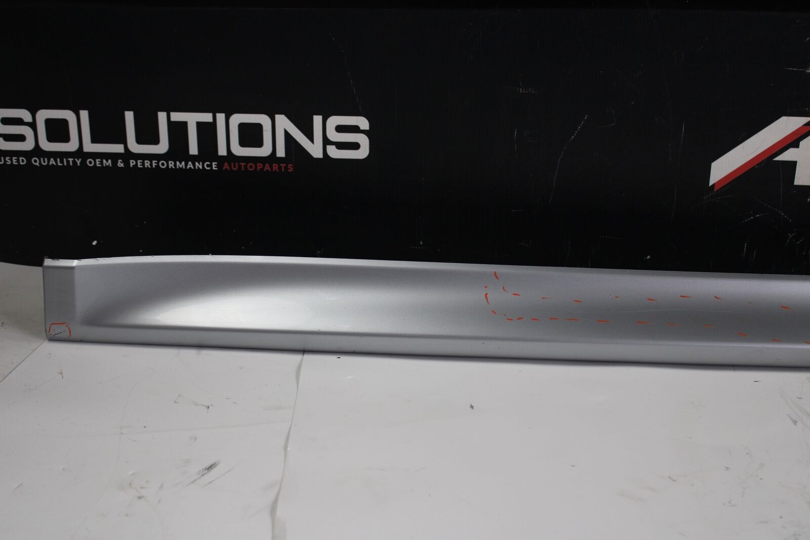 09-15 MITSUBISHI LANCER RALLIART OEM LH DRIVER EXTERIOR MOULDING SIDE SKIRT