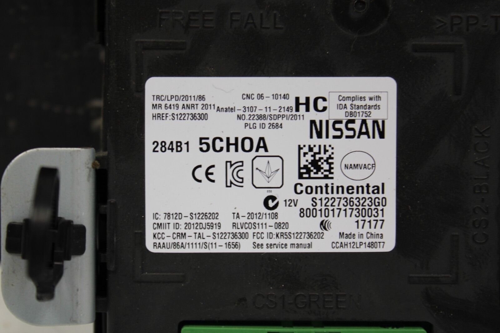 2018 INFINITI Q60 BCM Body Control Computer Module OEM 284B1 5CH0A