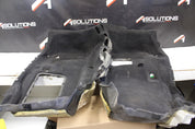 2010 NISSAN GTR R35 AWD OEM FACTORY BLACK INTERIOR FLOOR CARPET VR38