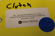 2003-2006 MITSUBISHI EVOLUTION EVO 8 9 Clutch Master Backing Plate