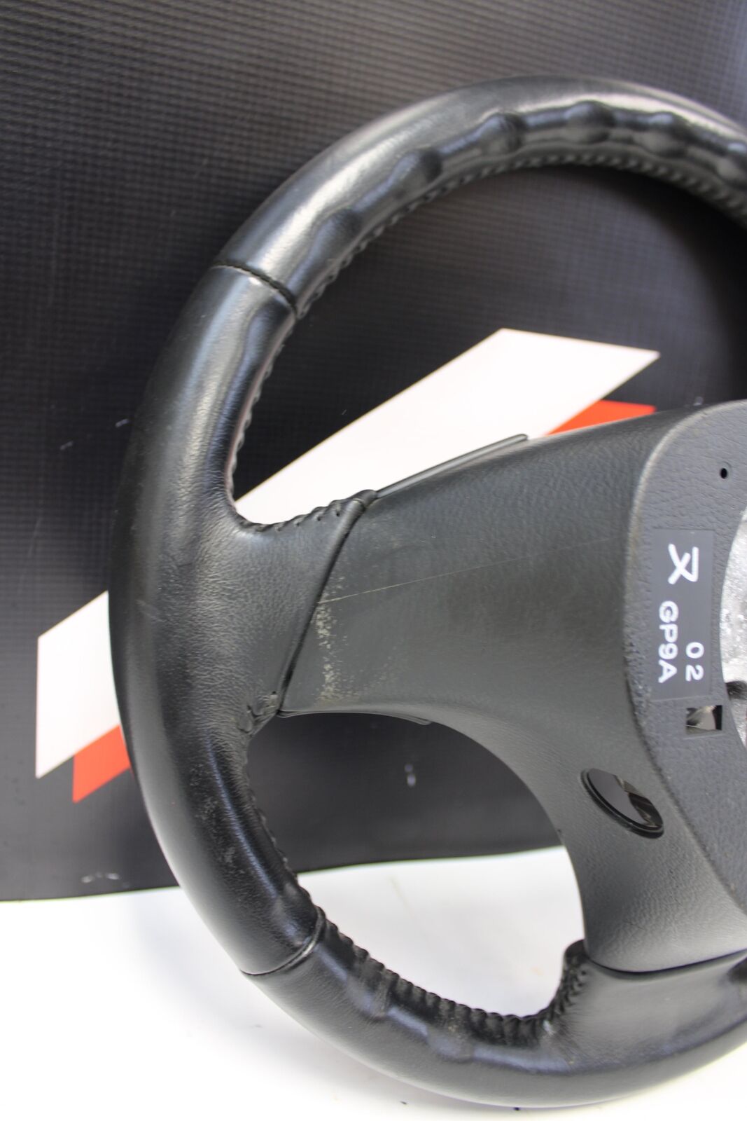 2006-2007 MAZDASPEED6 MAZDASPEED 6 MS6 OEM BLACK LEATHER STEERING WHEEL