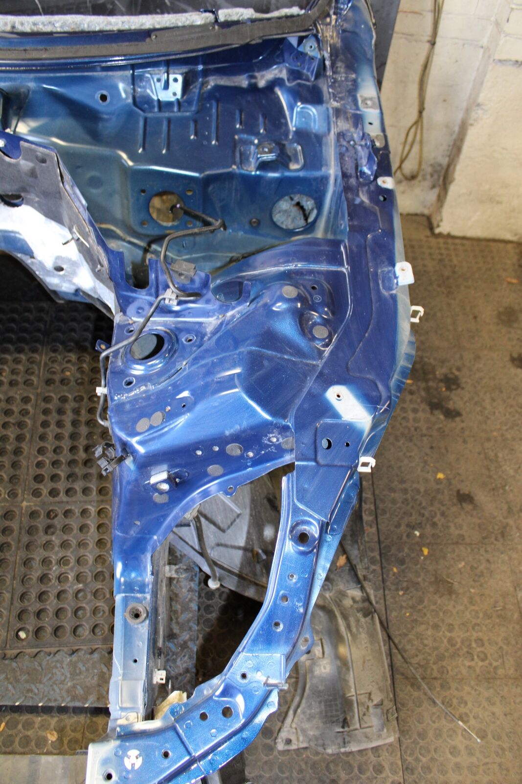 2019 INFINITI Q50 FRONT RADIATOR CORE SUPPORT FRAME RAIL CUT