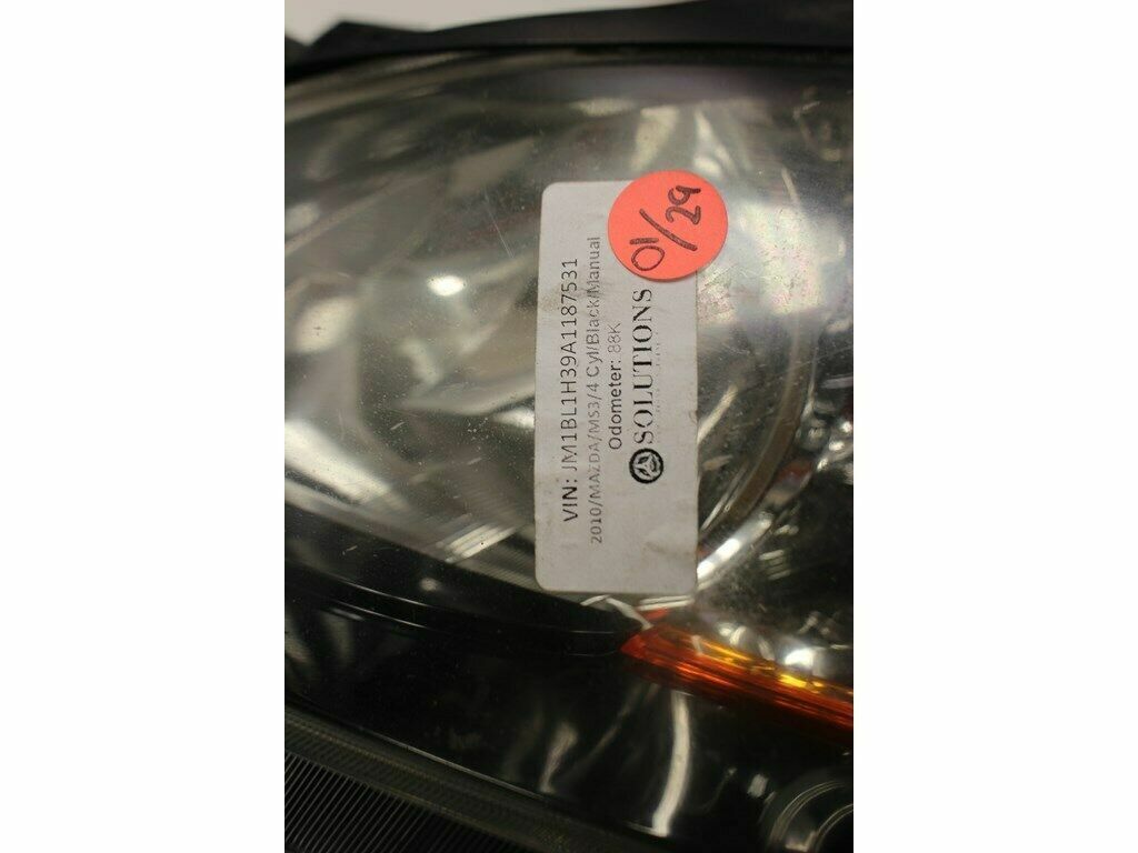 2010-2013 Mazda Mazdaspeed3 Driver Side Headlight OEM