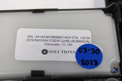 09-20 NISSAN 370Z A/C HEATER CONTROL DOUBLE DIN RADIO MOUNT BEZEL
