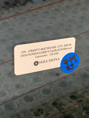 2000-2009 Honda S2000 S2K Convertible Soft Top Glass Defroster AP1 AP2 BLACK