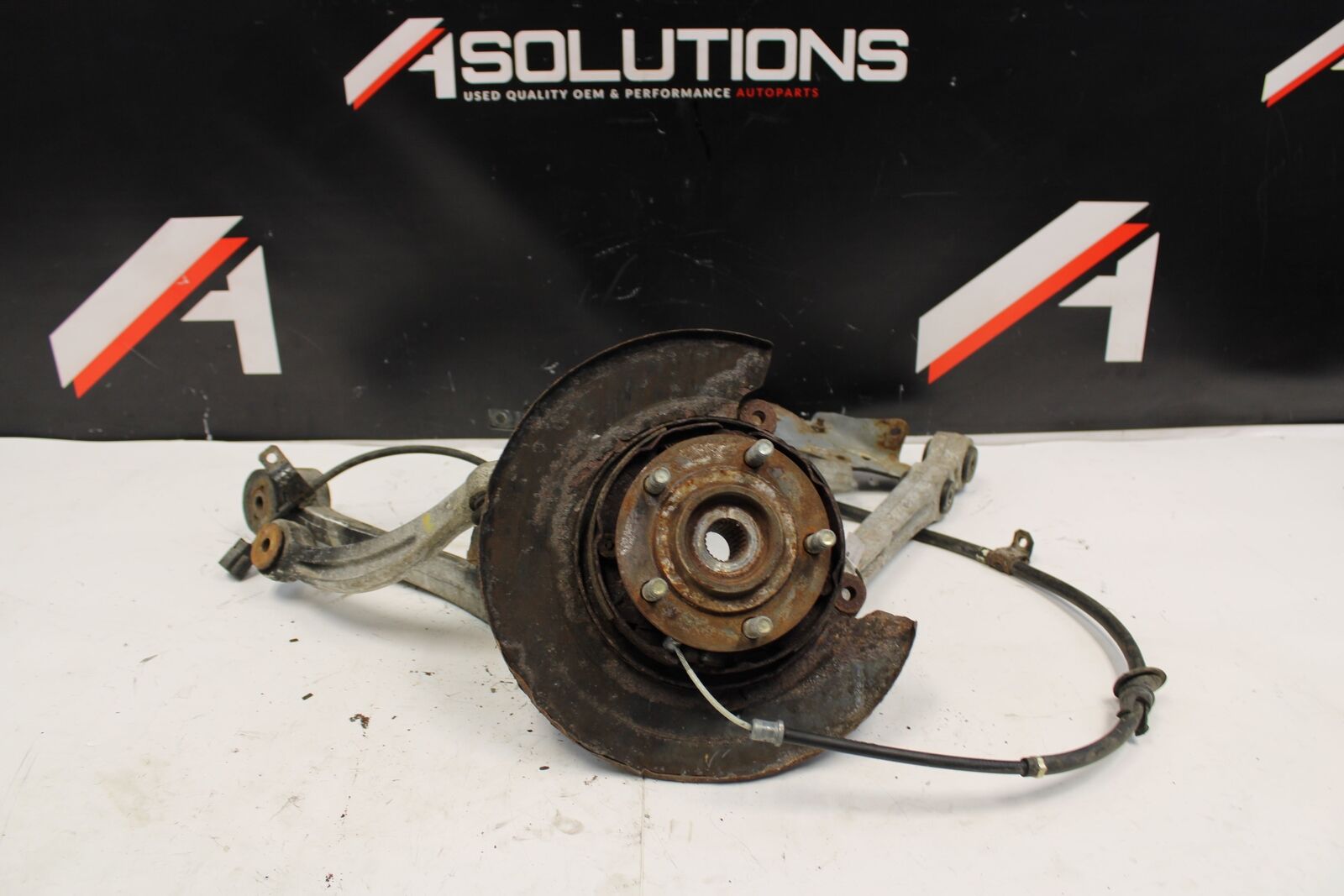 03-06 Mitsubishi Lancer Evolution 8 9 Evo 8 Rear Driver Side Hub Spindle Assembl