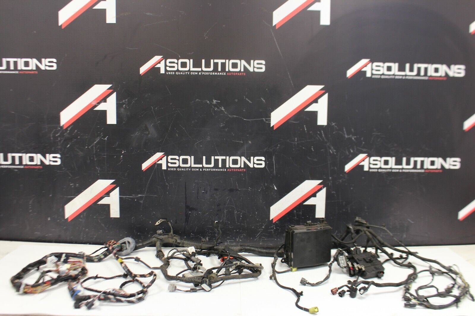 2010 Mitsubishi Evolution X MR Front Chassis Wire Harness Engine Bay OEM