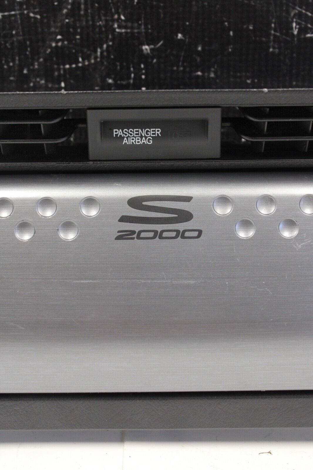 2000-2008 HONDA S2000 AP1 AP2 OEM CENTER DASHBOARD RADIO DOOR COVER