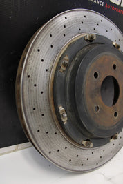 2010 NISSAN GT-R R35 PREMIUM VR38 3.8L OEM REAR BRAKE ROTOR