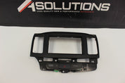 2008-2015 Mitsubishi Lancer EVO X center Dash Air Vent Navigation Radio Bezel