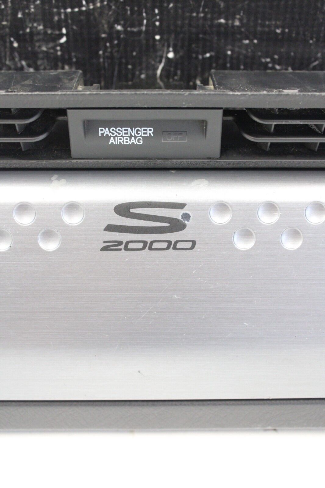 2000-2008 HONDA S2000 AP1 AP2 OEM CENTER DASHBOARD RADIO DOOR COVER CR