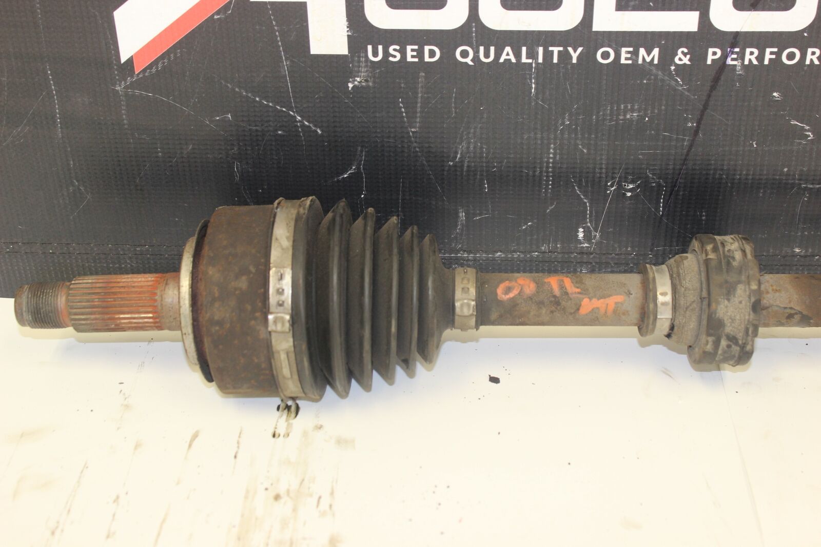 2008 Acura TL Left Driver Side Axle OM MT Manual