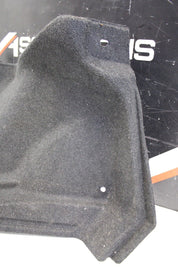 2009 NISSAN R35 GTR CBA TRUNK CARPET PANEL LINER TRIM BLACK LH DRIVER SIDE