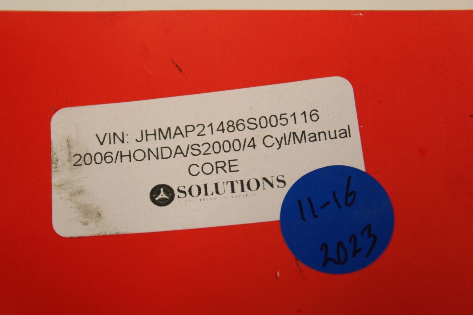 2006-2008 HONDA S2000 AP2 OEM ENGINE IDLER PULLEY TENSIONER