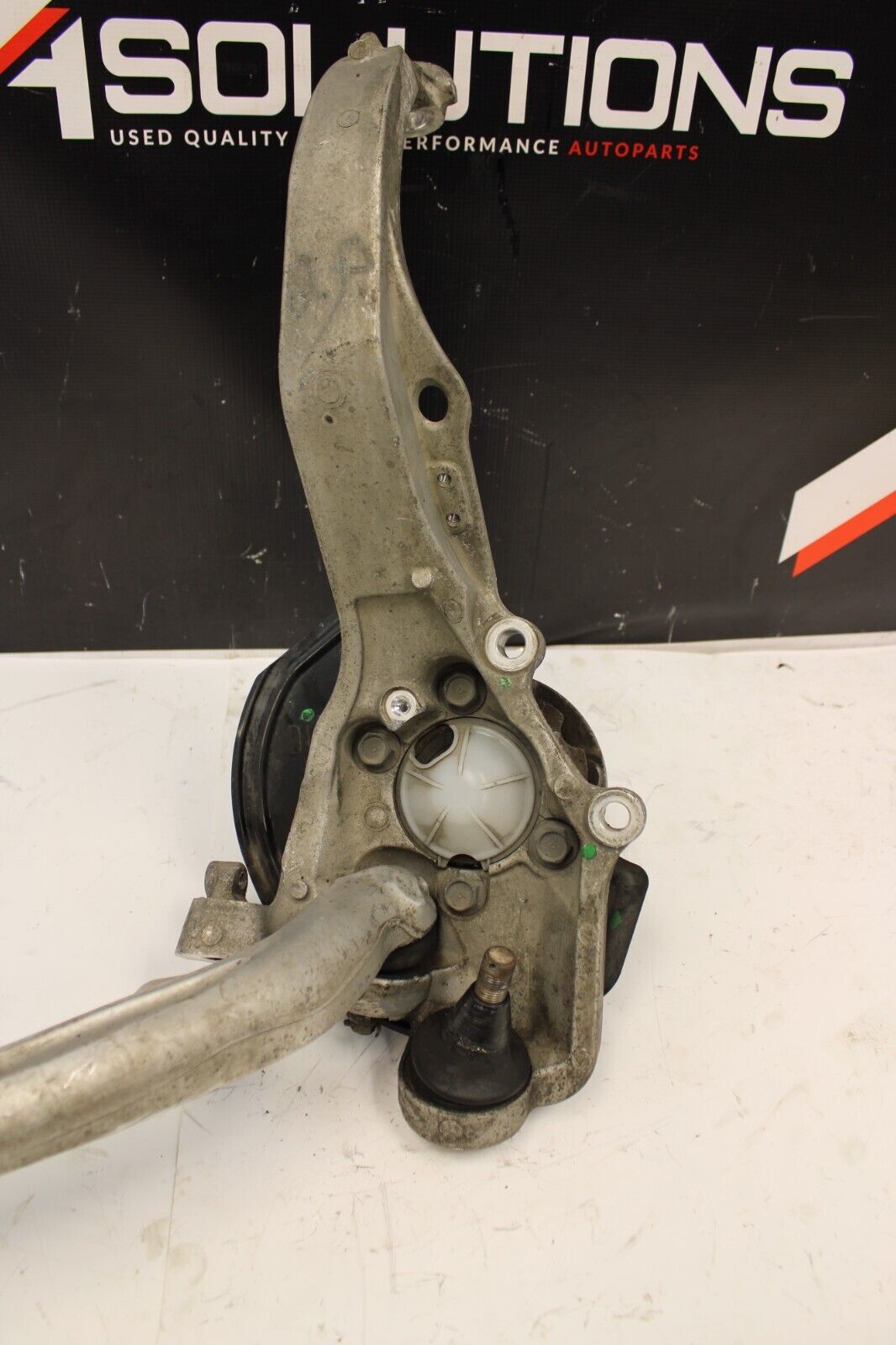 2003-2007 NISSAN 350Z G35 COUPE SEDAN RWD FRONT SPLINDLE LEFT KNEE ASSY OEM