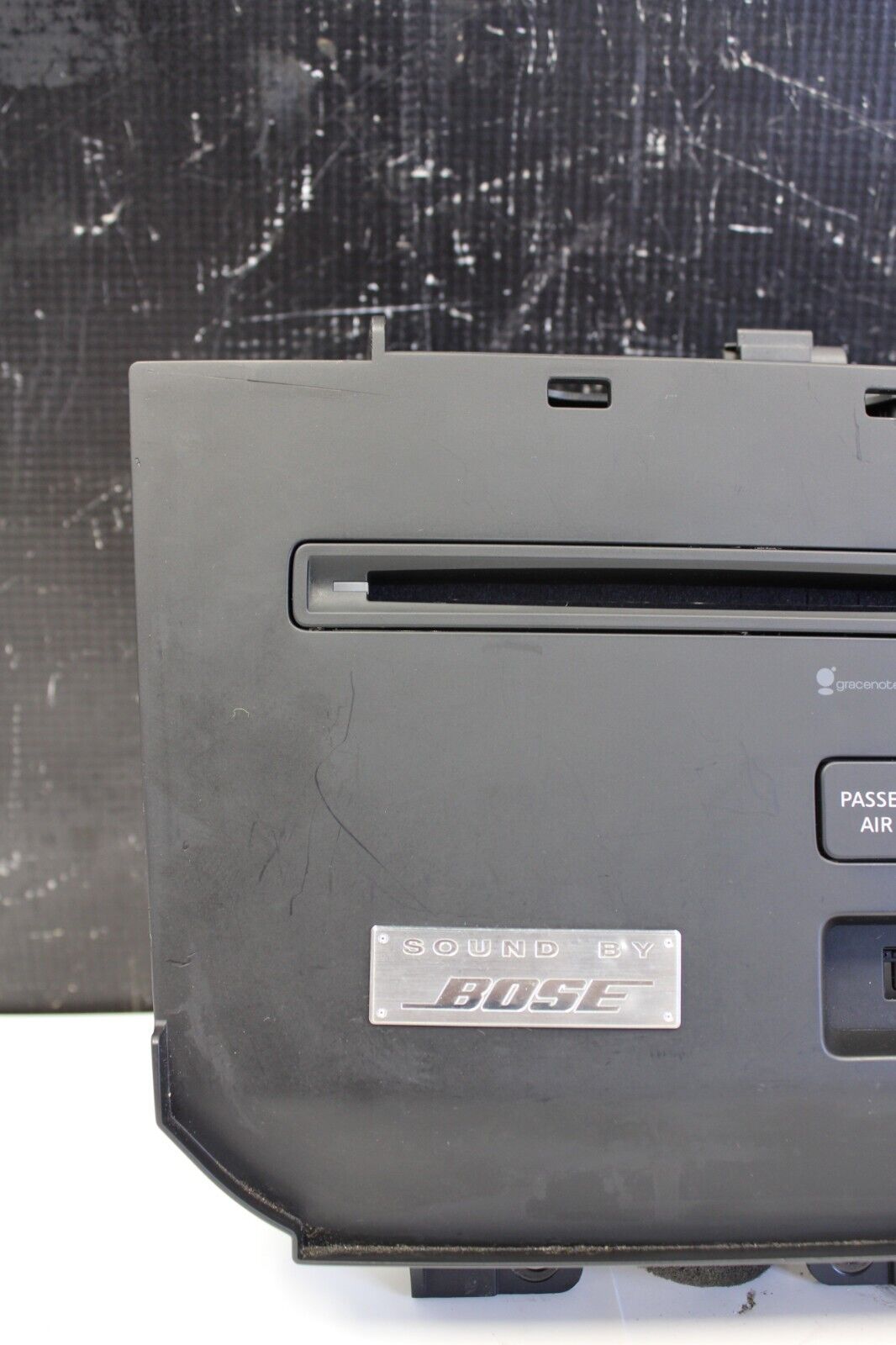 2009 NISSAN GT-R GTR R35 VR38 3.8L AWD OEM BOSE RADIO CD PLAYER COVER