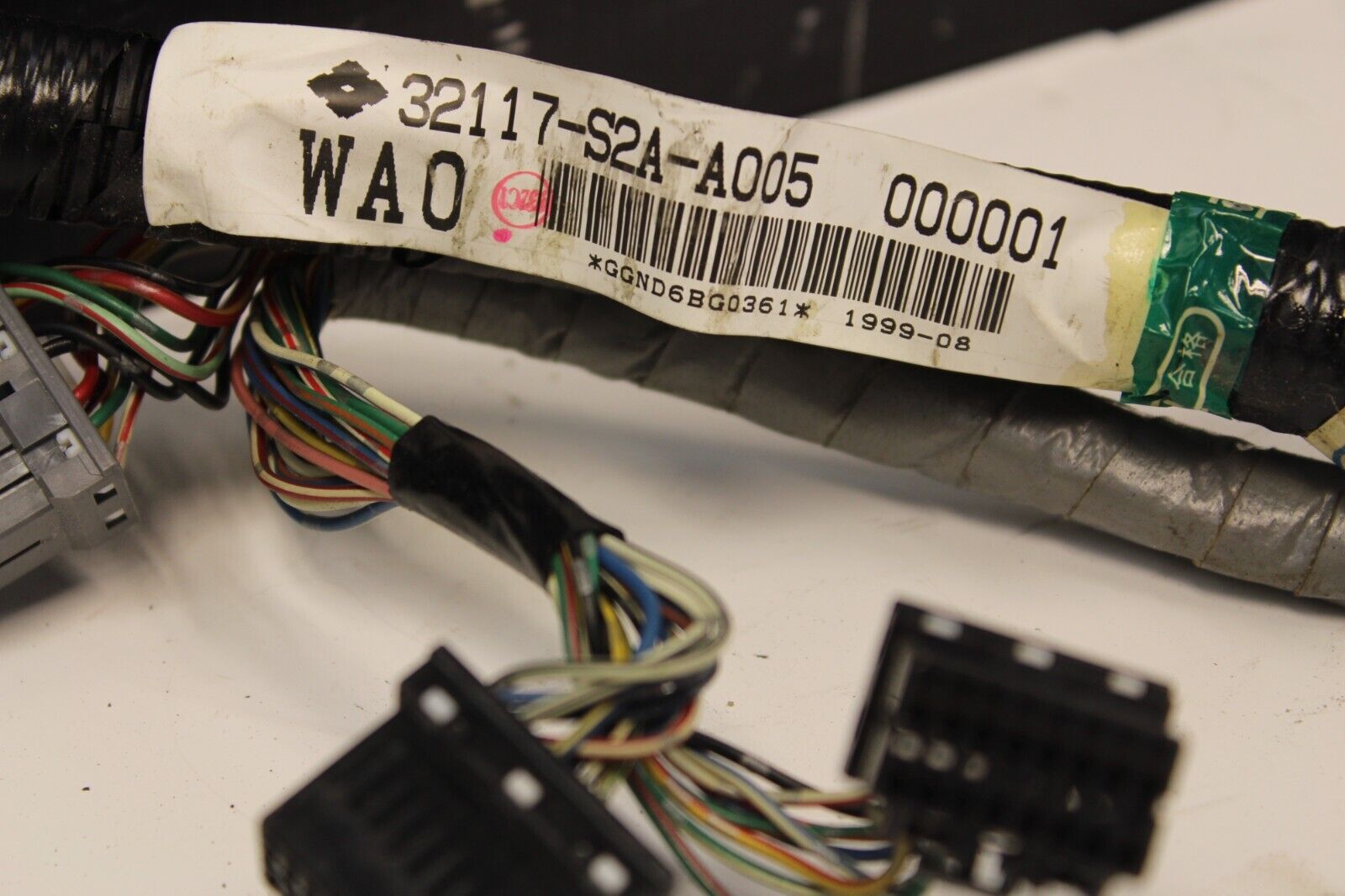 2000-2003 Honda S2000 Dash Wiring Harness OEM AP1 S2K