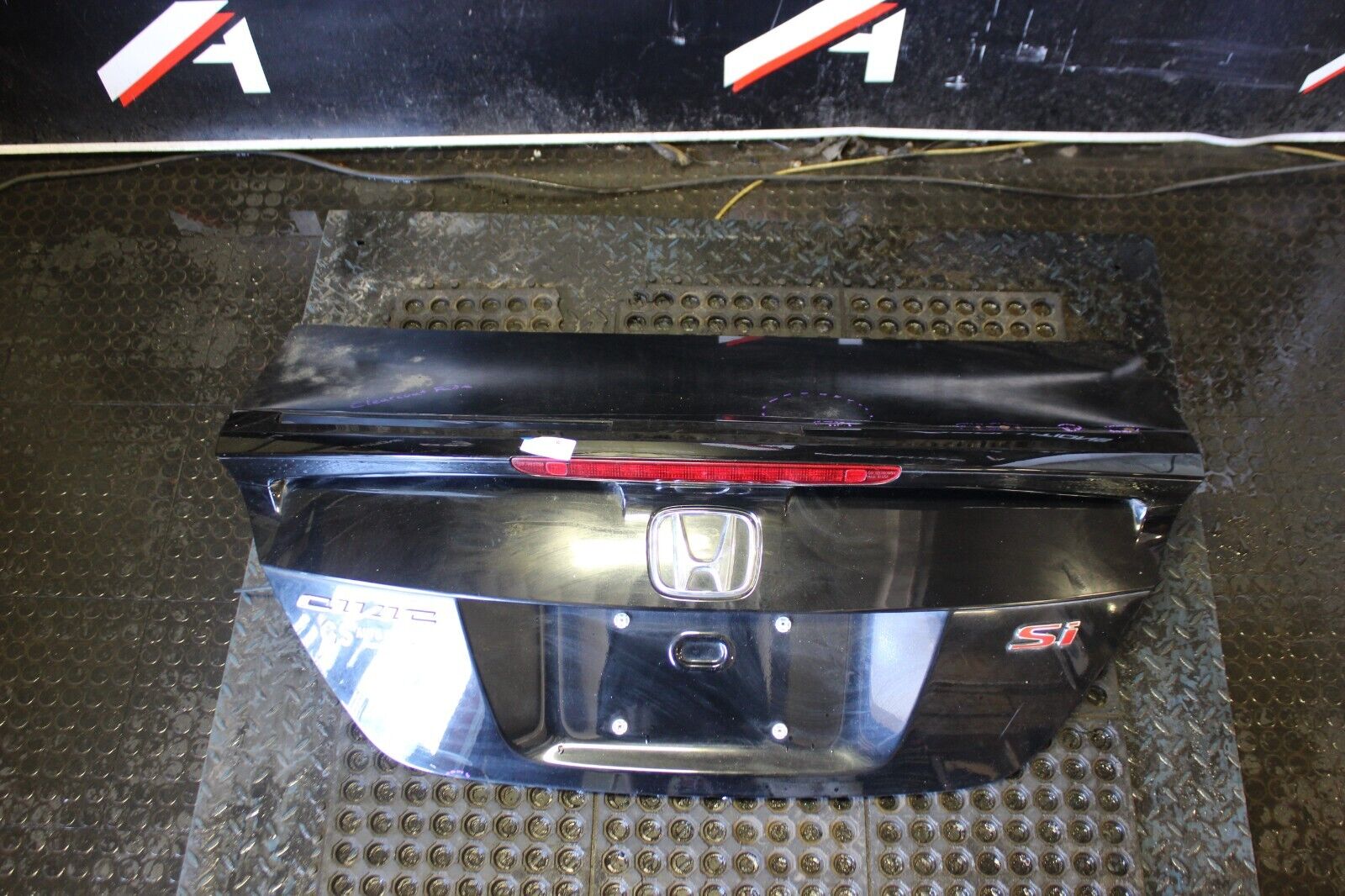2012-2015 Civic SI Coupe 2DR Rear Trunk Lid Panel Lip Spoiler OEM