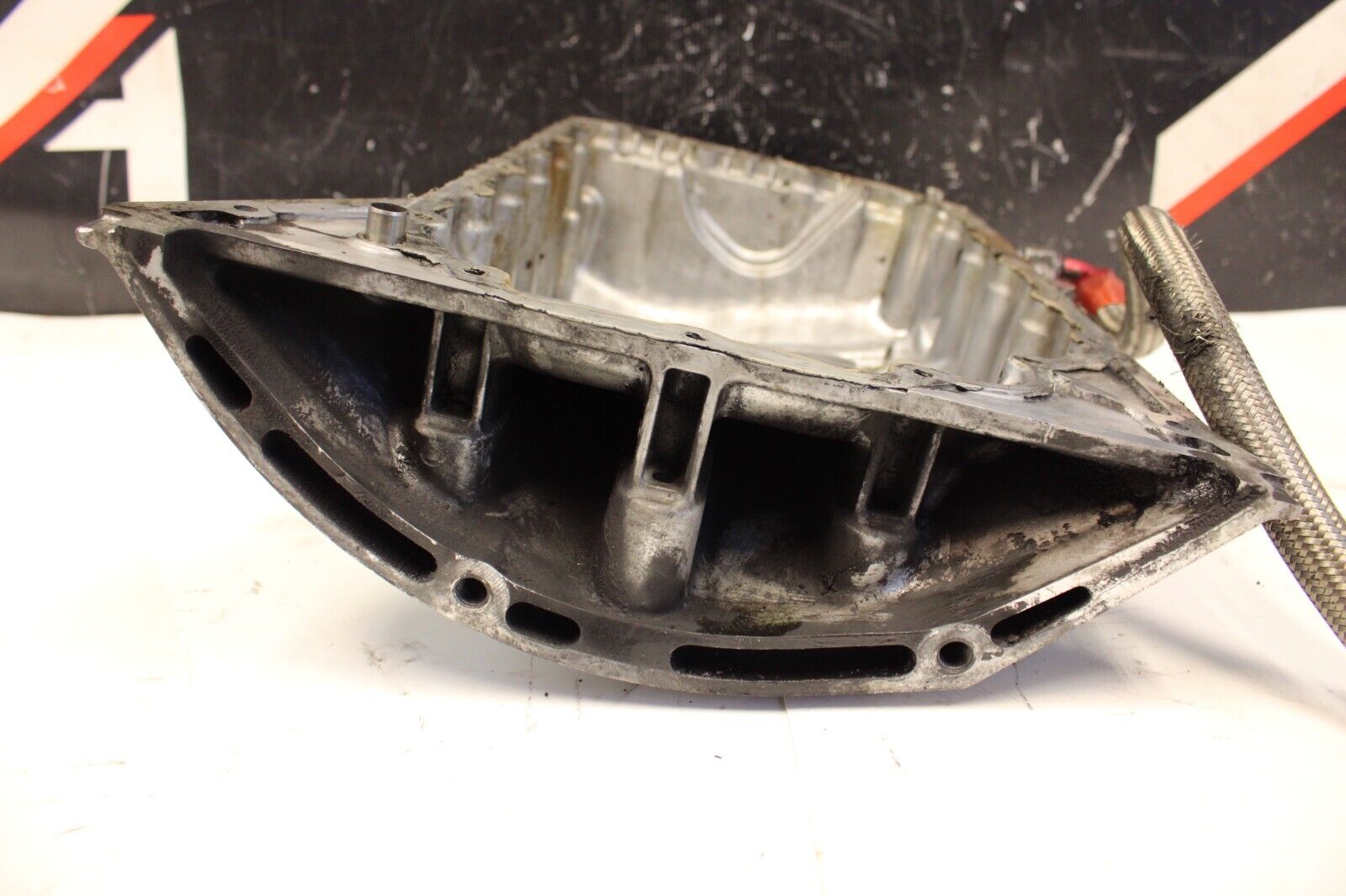2000-2009 Honda S2000 F20C F22C OEM Oil Pan (Bung for Turbo Oil Line)